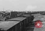 Image of first post WW2 freight train Cologne Germany, 1945, second 33 stock footage video 65675080385