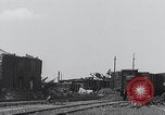 Image of first post WW2 freight train Cologne Germany, 1945, second 46 stock footage video 65675080385