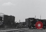 Image of first post WW2 freight train Cologne Germany, 1945, second 48 stock footage video 65675080385