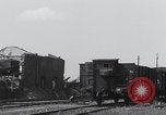 Image of first post WW2 freight train Cologne Germany, 1945, second 49 stock footage video 65675080385