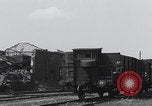 Image of first post WW2 freight train Cologne Germany, 1945, second 50 stock footage video 65675080385