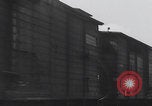 Image of first post WW2 freight train Cologne Germany, 1945, second 60 stock footage video 65675080385