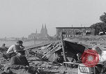 Image of Germans repair cable post WW2 Cologne Germany, 1945, second 18 stock footage video 65675080386