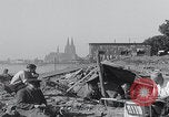 Image of Germans repair cable post WW2 Cologne Germany, 1945, second 19 stock footage video 65675080386