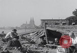 Image of Germans repair cable post WW2 Cologne Germany, 1945, second 20 stock footage video 65675080386