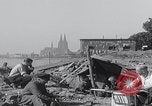 Image of Germans repair cable post WW2 Cologne Germany, 1945, second 25 stock footage video 65675080386