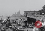 Image of Germans repair cable post WW2 Cologne Germany, 1945, second 27 stock footage video 65675080386