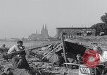 Image of Germans repair cable post WW2 Cologne Germany, 1945, second 29 stock footage video 65675080386