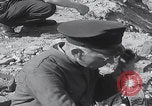 Image of Germans repair cable post WW2 Cologne Germany, 1945, second 54 stock footage video 65675080386