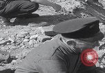 Image of Germans repair cable post WW2 Cologne Germany, 1945, second 57 stock footage video 65675080386