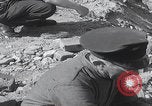 Image of Germans repair cable post WW2 Cologne Germany, 1945, second 58 stock footage video 65675080386