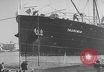 Image of Marshall Plan shipment arrives Italy Italy, 1950, second 28 stock footage video 65675080388