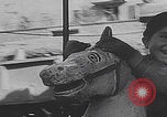 Image of children ride carousel Italy, 1950, second 53 stock footage video 65675080391