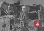 Image of bombed building Foggia Italy, 1944, second 39 stock footage video 65675080393