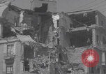 Image of bombed building Foggia Italy, 1944, second 40 stock footage video 65675080393