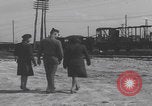 Image of US Army inspects wrecked trains WW2 Foggia Italy, 1944, second 37 stock footage video 65675080394