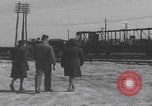 Image of US Army inspects wrecked trains WW2 Foggia Italy, 1944, second 38 stock footage video 65675080394