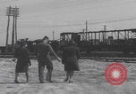 Image of US Army inspects wrecked trains WW2 Foggia Italy, 1944, second 39 stock footage video 65675080394