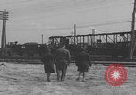 Image of US Army inspects wrecked trains WW2 Foggia Italy, 1944, second 42 stock footage video 65675080394