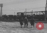 Image of US Army inspects wrecked trains WW2 Foggia Italy, 1944, second 44 stock footage video 65675080394