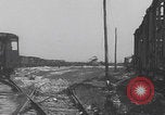 Image of US Army inspects wrecked trains WW2 Foggia Italy, 1944, second 49 stock footage video 65675080394