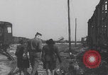 Image of US Army inspects wrecked trains WW2 Foggia Italy, 1944, second 52 stock footage video 65675080394