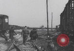 Image of US Army inspects wrecked trains WW2 Foggia Italy, 1944, second 59 stock footage video 65675080394