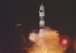Image of Soyuz rocket liftoff Soviet Union, 1970, second 19 stock footage video 65675080406