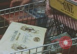 Image of supermarket shopping New York United States USA, 1968, second 23 stock footage video 65675080416