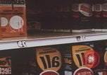Image of supermarket shopping New York United States USA, 1968, second 27 stock footage video 65675080416
