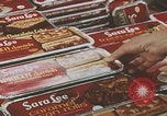 Image of supermarket shopping New York United States USA, 1968, second 33 stock footage video 65675080416
