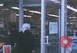 Image of urbans stores and supermarket United States USA, 1968, second 21 stock footage video 65675080422