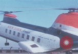 Image of New York Airways helicopter lift off United States USA, 1968, second 1 stock footage video 65675080424