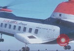 Image of New York Airways helicopter lift off United States USA, 1968, second 3 stock footage video 65675080424