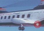 Image of New York Airways helicopter lift off United States USA, 1968, second 7 stock footage video 65675080424