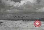 Image of US B-24 Liberator bombers Angaur Palau Islands, 1944, second 13 stock footage video 65675080434