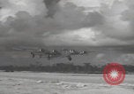 Image of US B-24 Liberator bombers Angaur Palau Islands, 1944, second 14 stock footage video 65675080434