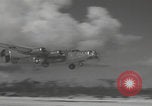Image of US B-24 Liberator bombers Angaur Palau Islands, 1944, second 15 stock footage video 65675080434