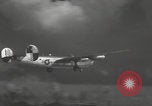 Image of US B-24 Liberator bombers Angaur Palau Islands, 1944, second 17 stock footage video 65675080434