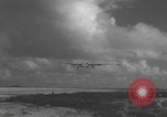 Image of US B-24 Liberator bombers Angaur Palau Islands, 1944, second 21 stock footage video 65675080434