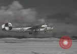Image of US B-24 Liberator bombers Angaur Palau Islands, 1944, second 49 stock footage video 65675080434