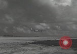 Image of US B-24 Liberator bombers Angaur Palau Islands, 1944, second 53 stock footage video 65675080434