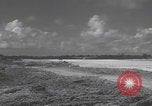 Image of Consolidated B-24 Liberator bombers landing Angaur Palau Islands, 1944, second 13 stock footage video 65675080435