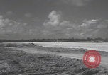 Image of Consolidated B-24 Liberator bombers landing Angaur Palau Islands, 1944, second 15 stock footage video 65675080435