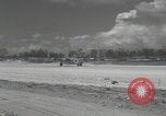 Image of Consolidated B-24 Liberator bombers landing Angaur Palau Islands, 1944, second 22 stock footage video 65675080435