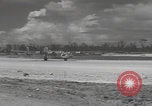 Image of Consolidated B-24 Liberator bombers landing Angaur Palau Islands, 1944, second 23 stock footage video 65675080435