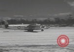 Image of Consolidated B-24 Liberator bombers landing Angaur Palau Islands, 1944, second 26 stock footage video 65675080435