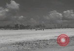 Image of Consolidated B-24 Liberator bombers landing Angaur Palau Islands, 1944, second 31 stock footage video 65675080435
