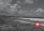 Image of Consolidated B-24 Liberator bombers landing Angaur Palau Islands, 1944, second 36 stock footage video 65675080435