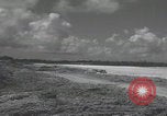 Image of Consolidated B-24 Liberator bombers landing Angaur Palau Islands, 1944, second 38 stock footage video 65675080435